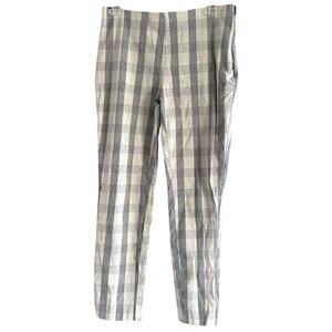 Womens Pants Size 4 Plaid Professional Twee Indie Office Church Casual Chic Work